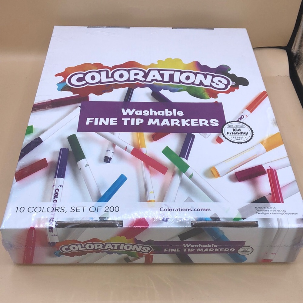 Colorations Washable FineTip Markers